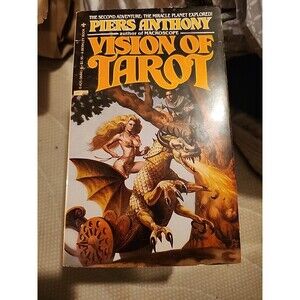 Piers Anthony Tarot Series Lot (2 Vintage Paperbacks) – Vision & Faith of Tarot
